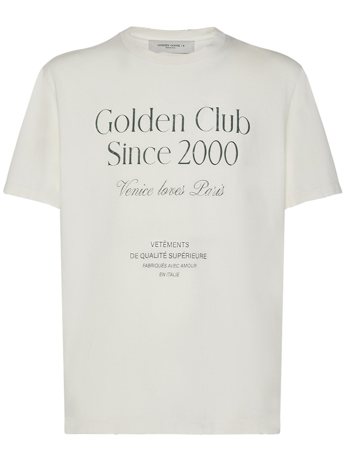 Hombre Camiseta De Algodón M - GOLDEN GOOSE - Modalova