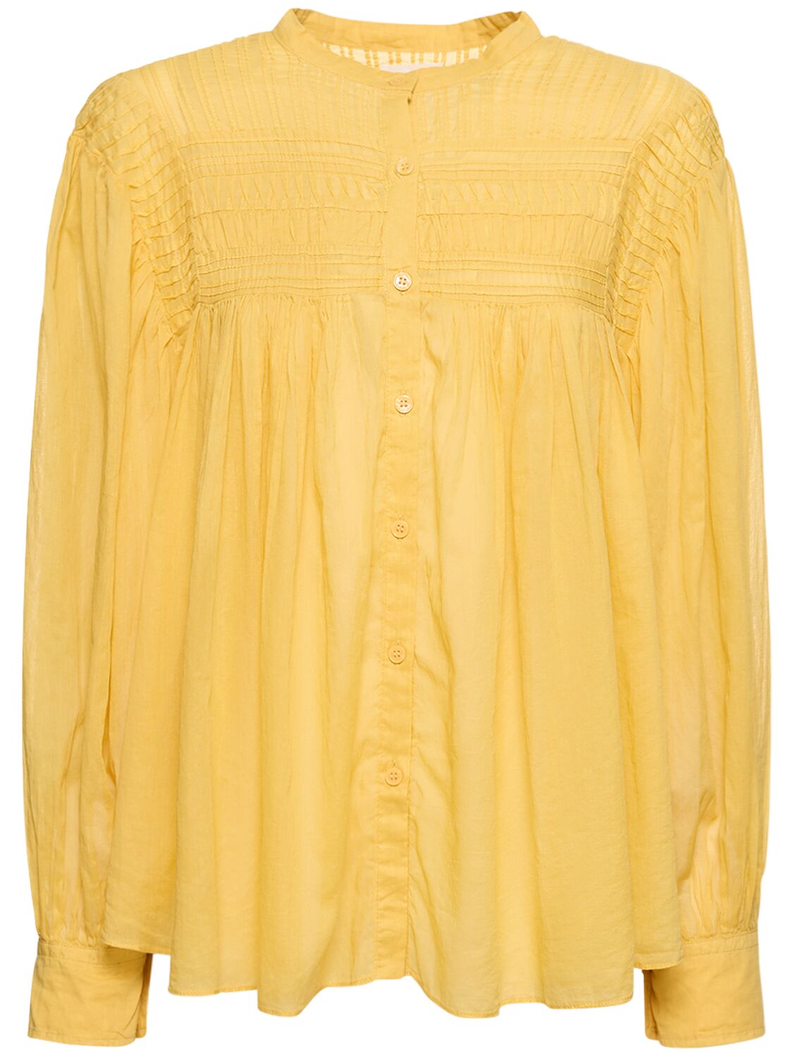 Plalia Buttoned Cotton Shirt - MARANT ETOILE - Modalova