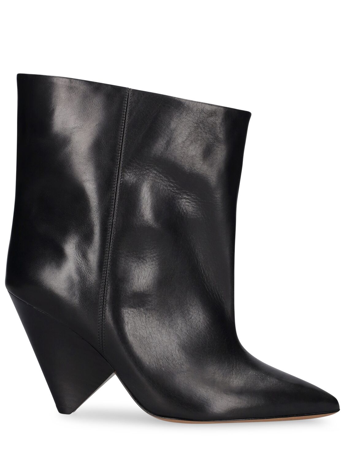 Mm Miyako Leather Ankle Boots - ISABEL MARANT - Modalova