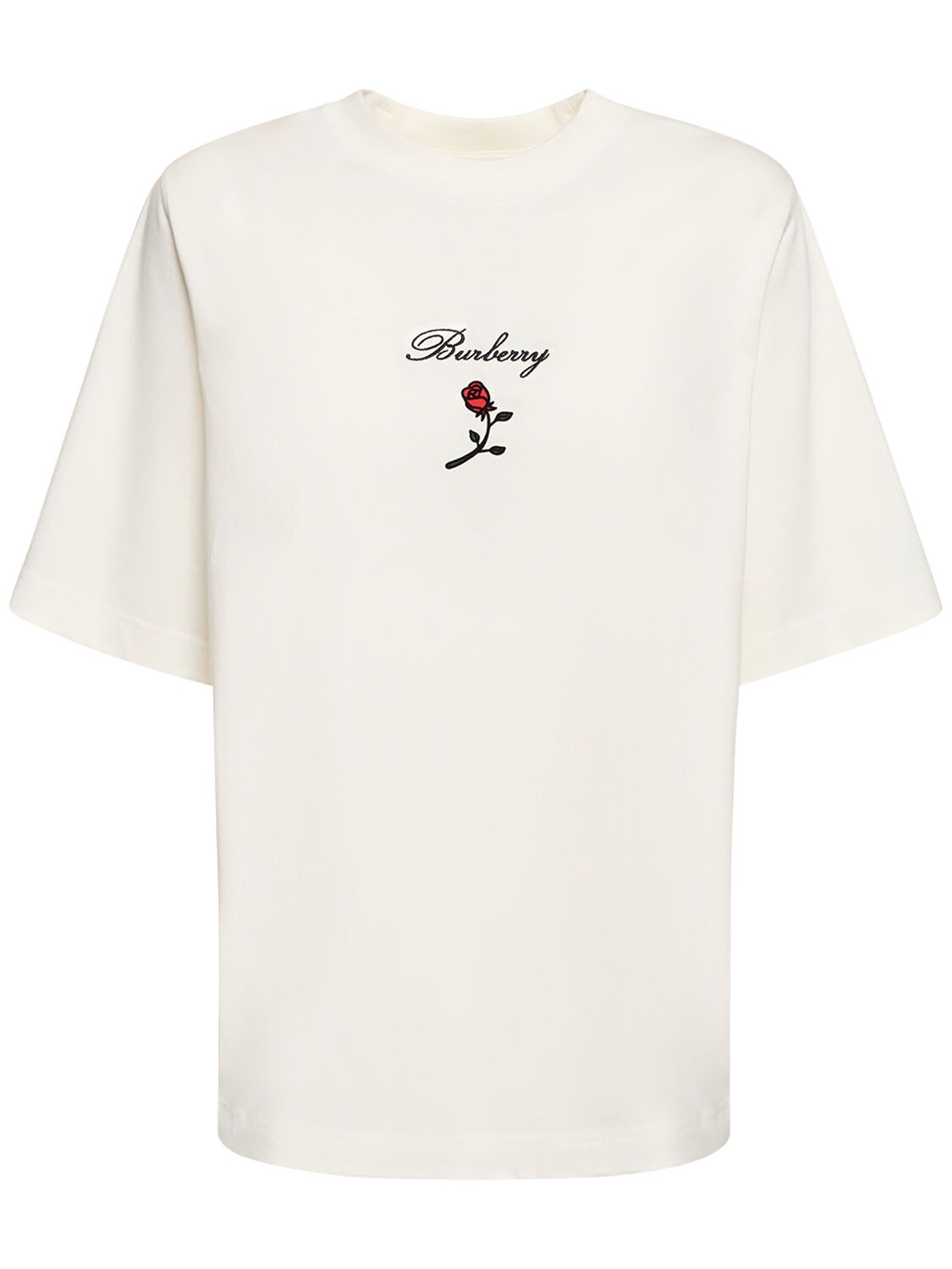 Mujer Camiseta De Algodón Jersey Xs - BURBERRY - Modalova