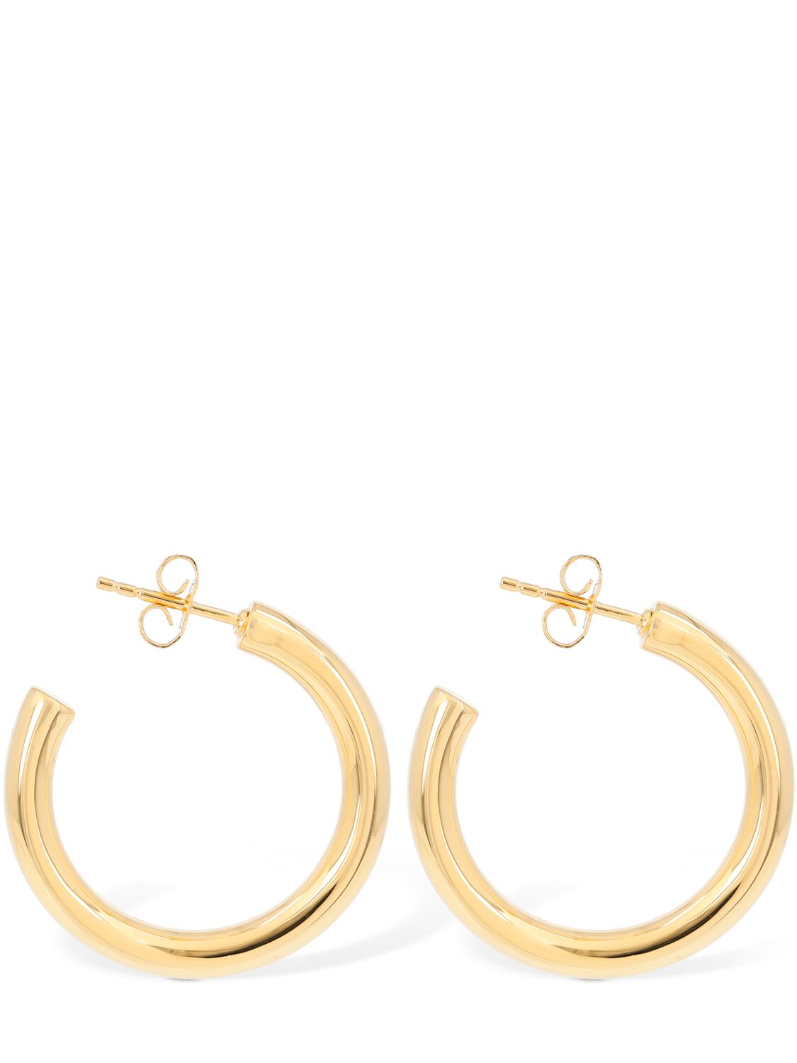 Gold Chunky Hoop Earrings - OTIUMBERG - Modalova