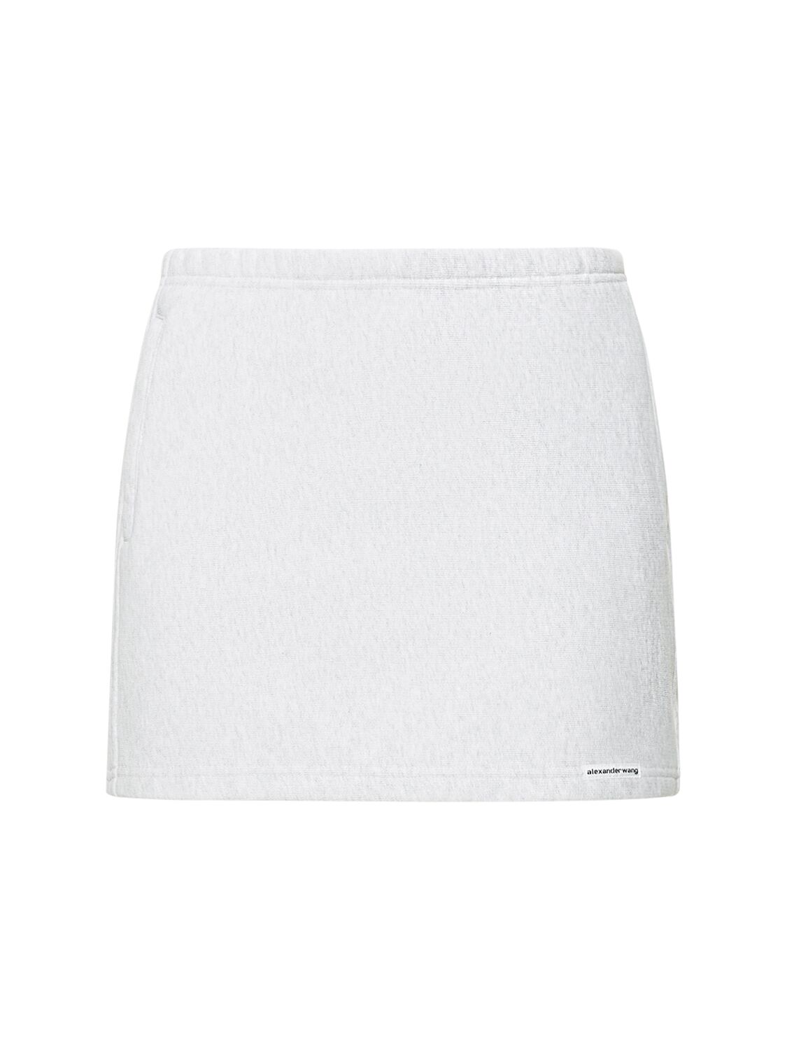 Cotton Mini Skirt W/ Elasticated Band - ALEXANDER WANG - Modalova