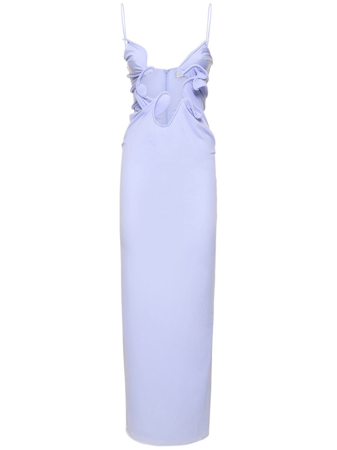 Molded Venus Embellished Long Dress - CHRISTOPHER ESBER - Modalova