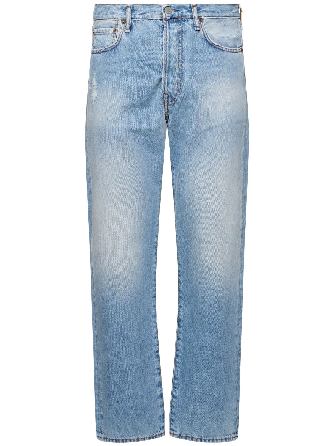 Regular Cotton Denim Jeans - ACNE STUDIOS - Modalova