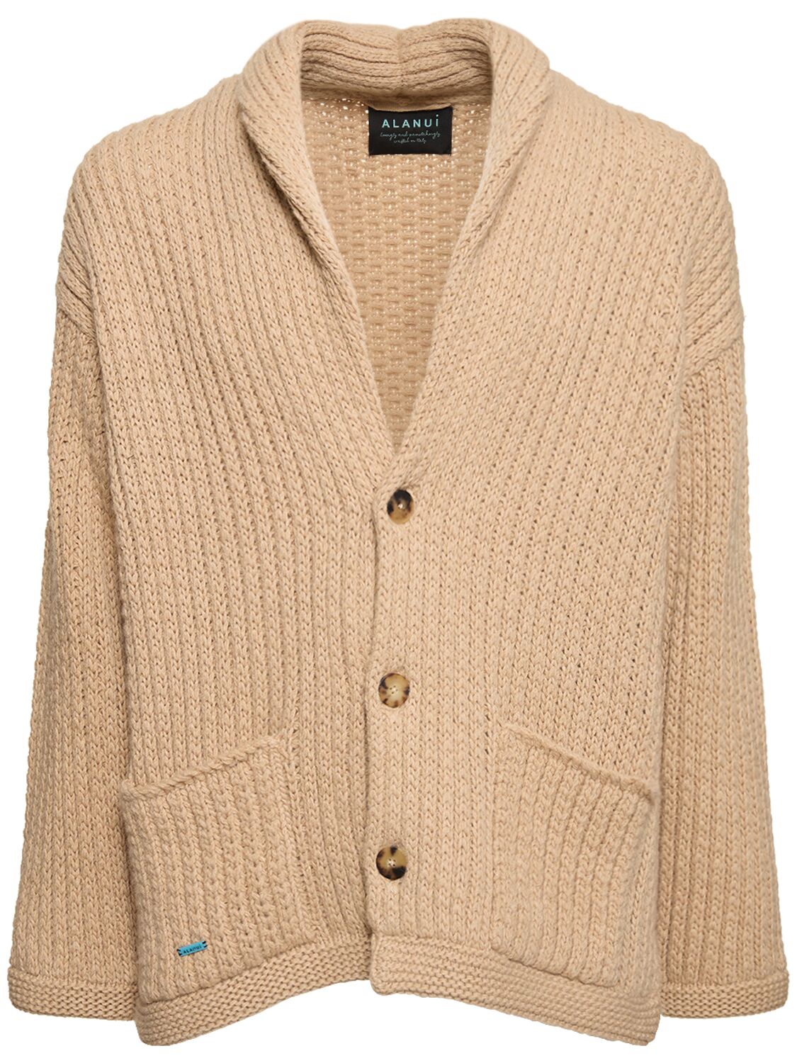 Cashmere & Cotton Knit Cardigan - ALANUI - Modalova