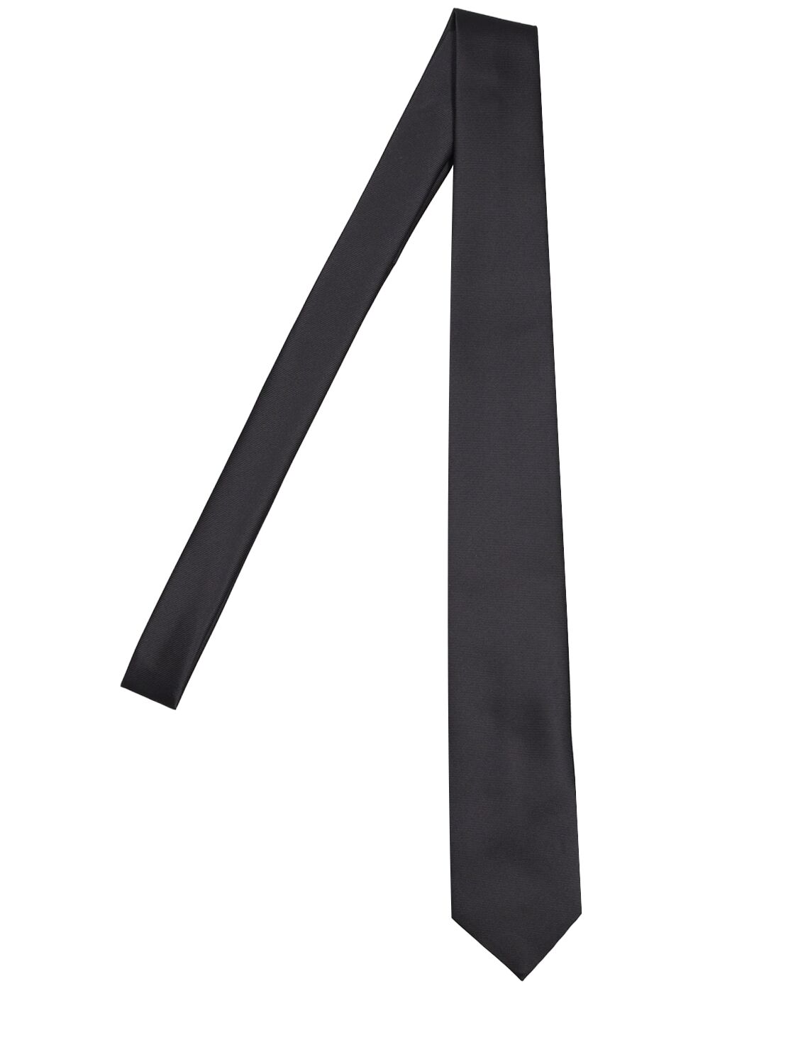 Cravatta Solid In Twill Di Seta 8cm - TOM FORD - Modalova