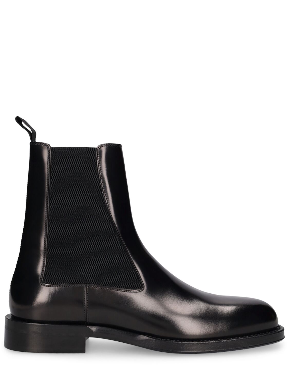 Mf Tux Leather Chelsea Boots - BURBERRY - Modalova
