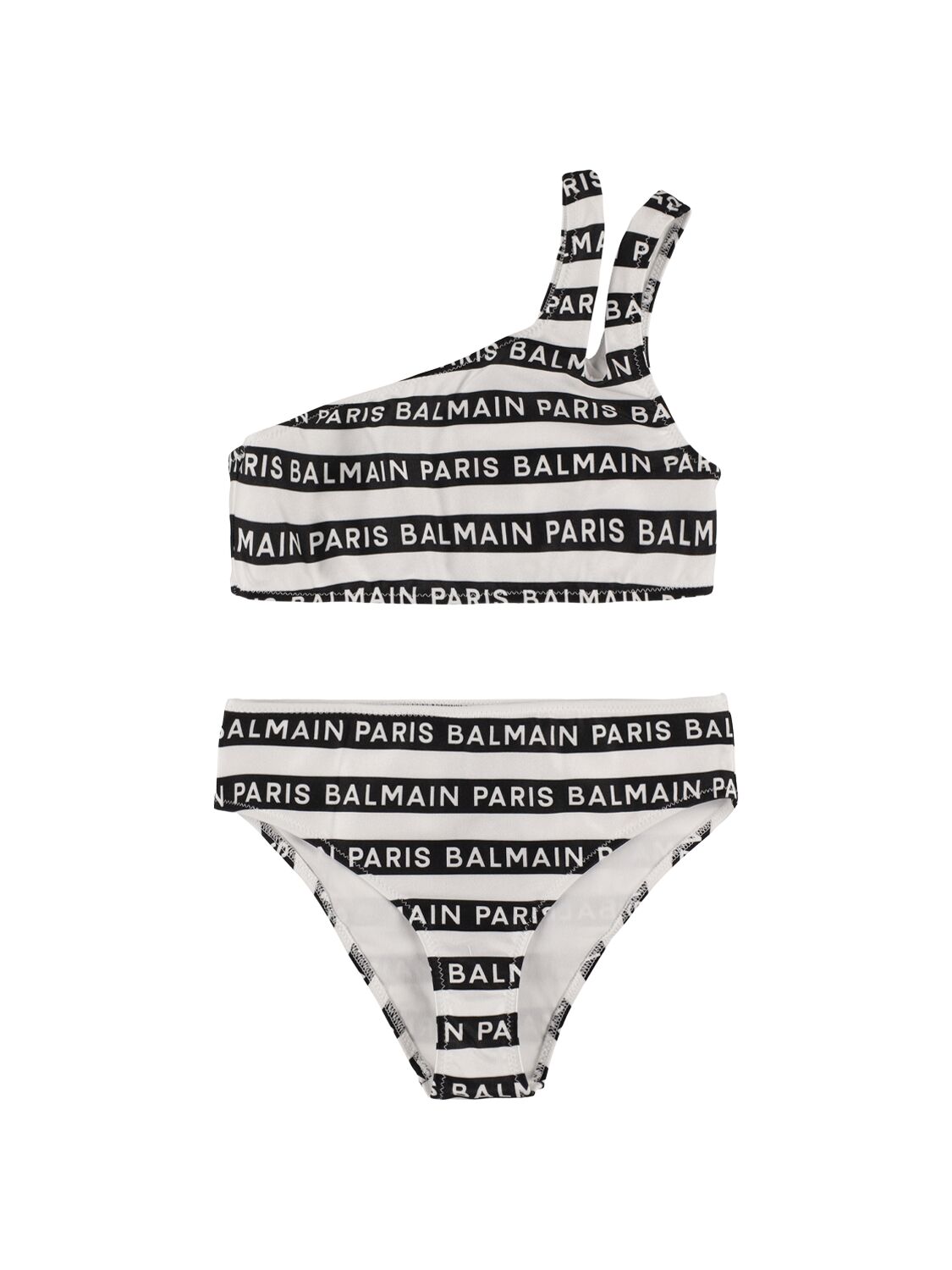 Bikini In Lycra Con Logo - BALMAIN - Modalova
