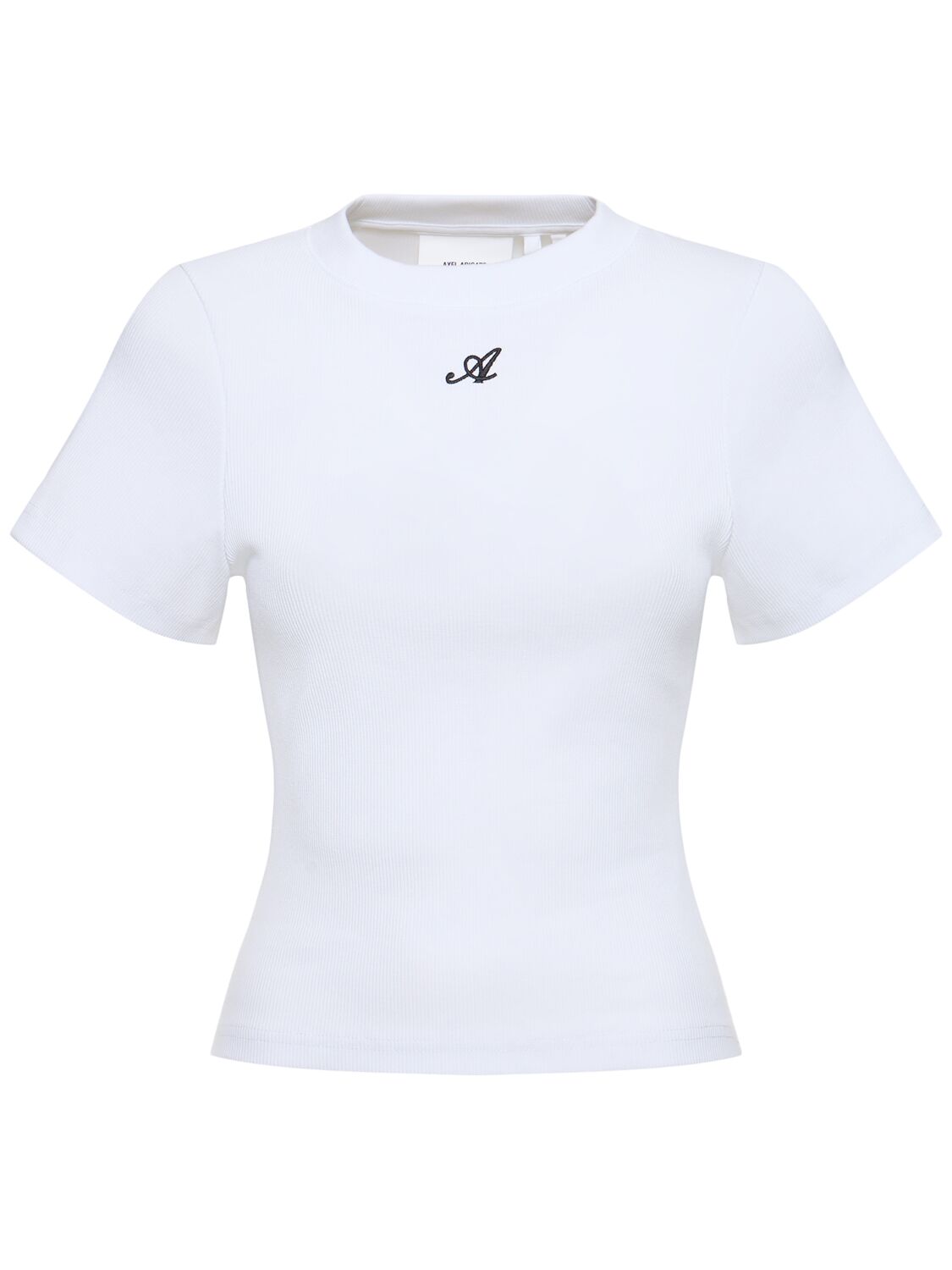 Mujer Camiseta Cropped Script A De Algodón S - AXEL ARIGATO - Modalova