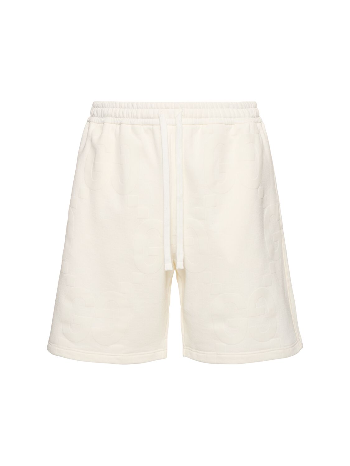 Light Felted Cotton Jersey Shorts - GUCCI - Modalova
