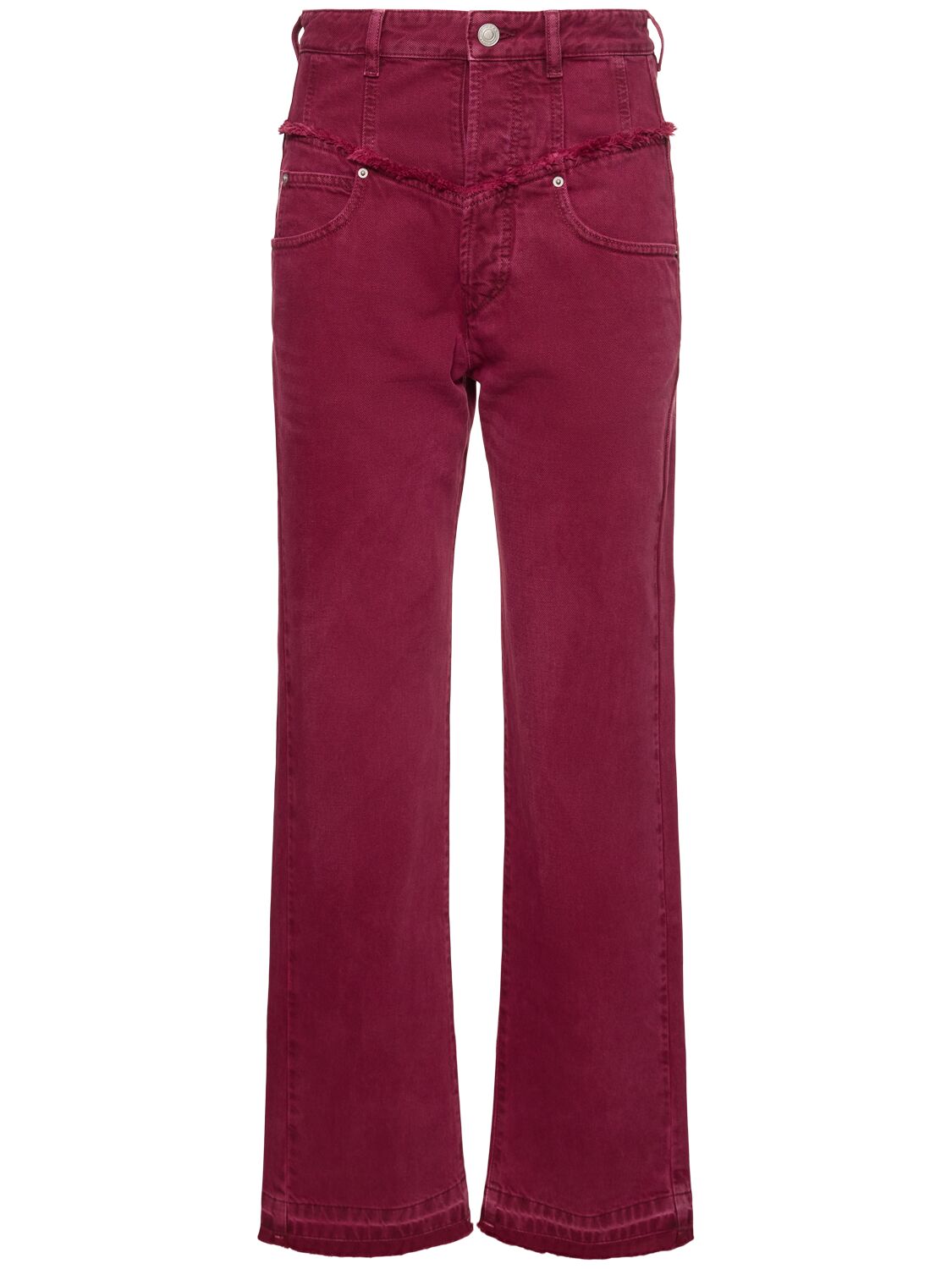 Mujer Jeans De Denim Con Cintura Alta 34 - ISABEL MARANT - Modalova