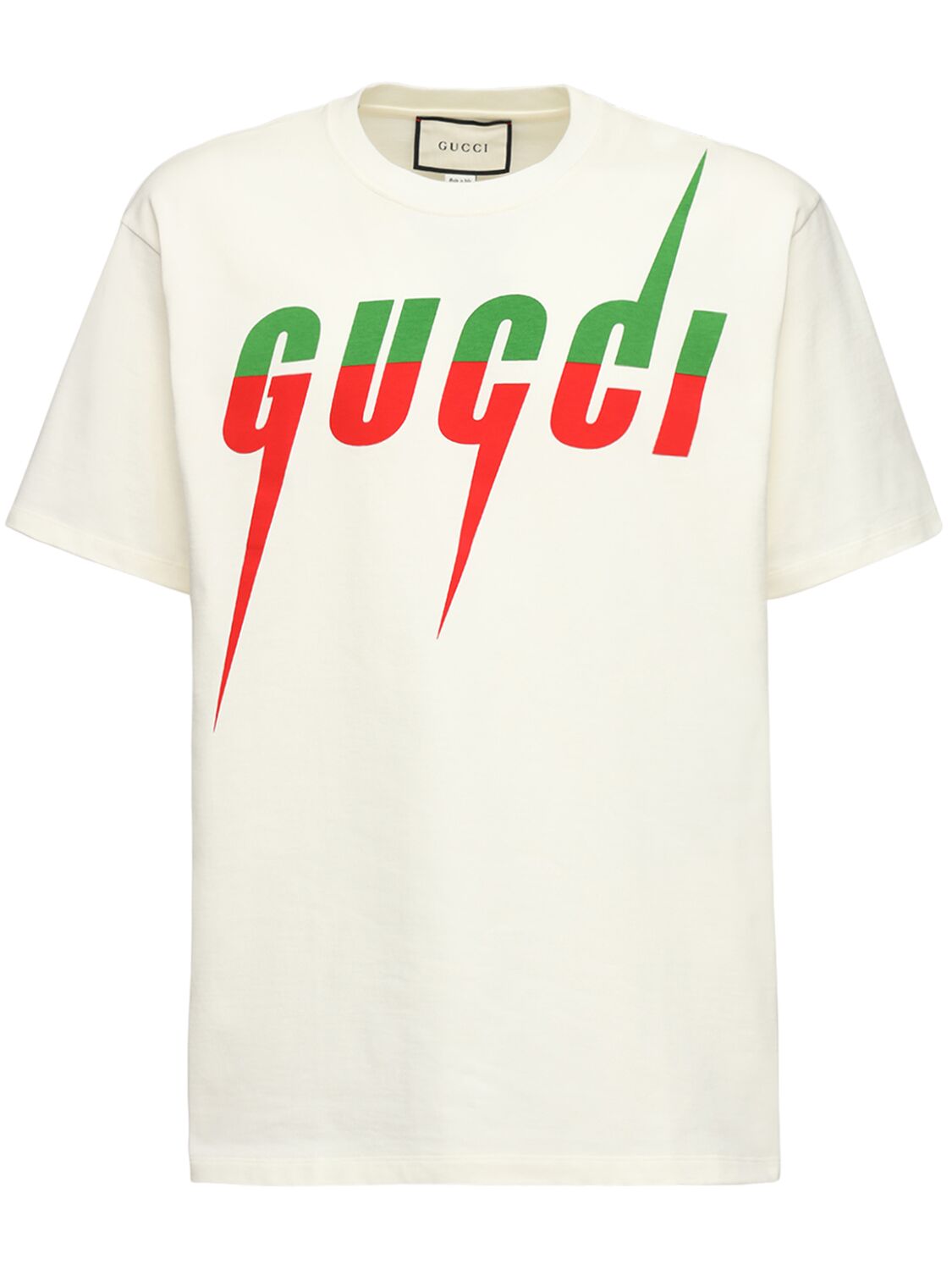 Hombre Camiseta Oversize De Algodón Jersey Con Logo Xl - GUCCI - Modalova