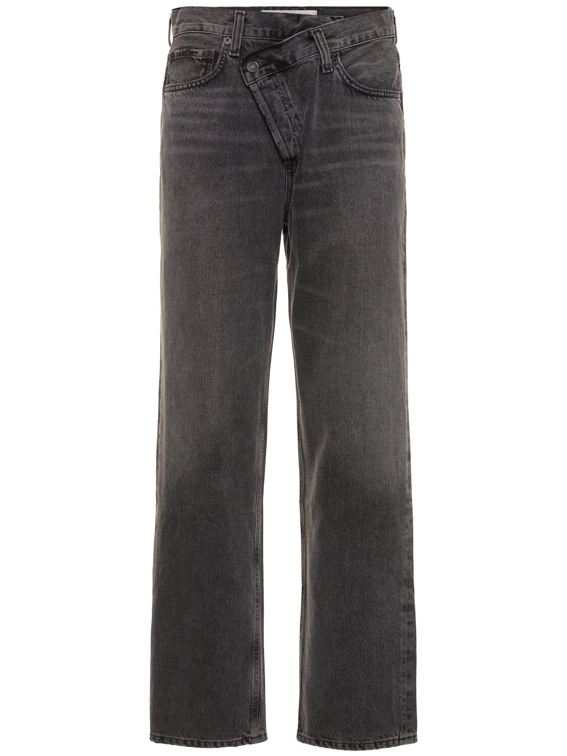Mujer Jeans Rectos De Algodón 24 - AGOLDE - Modalova