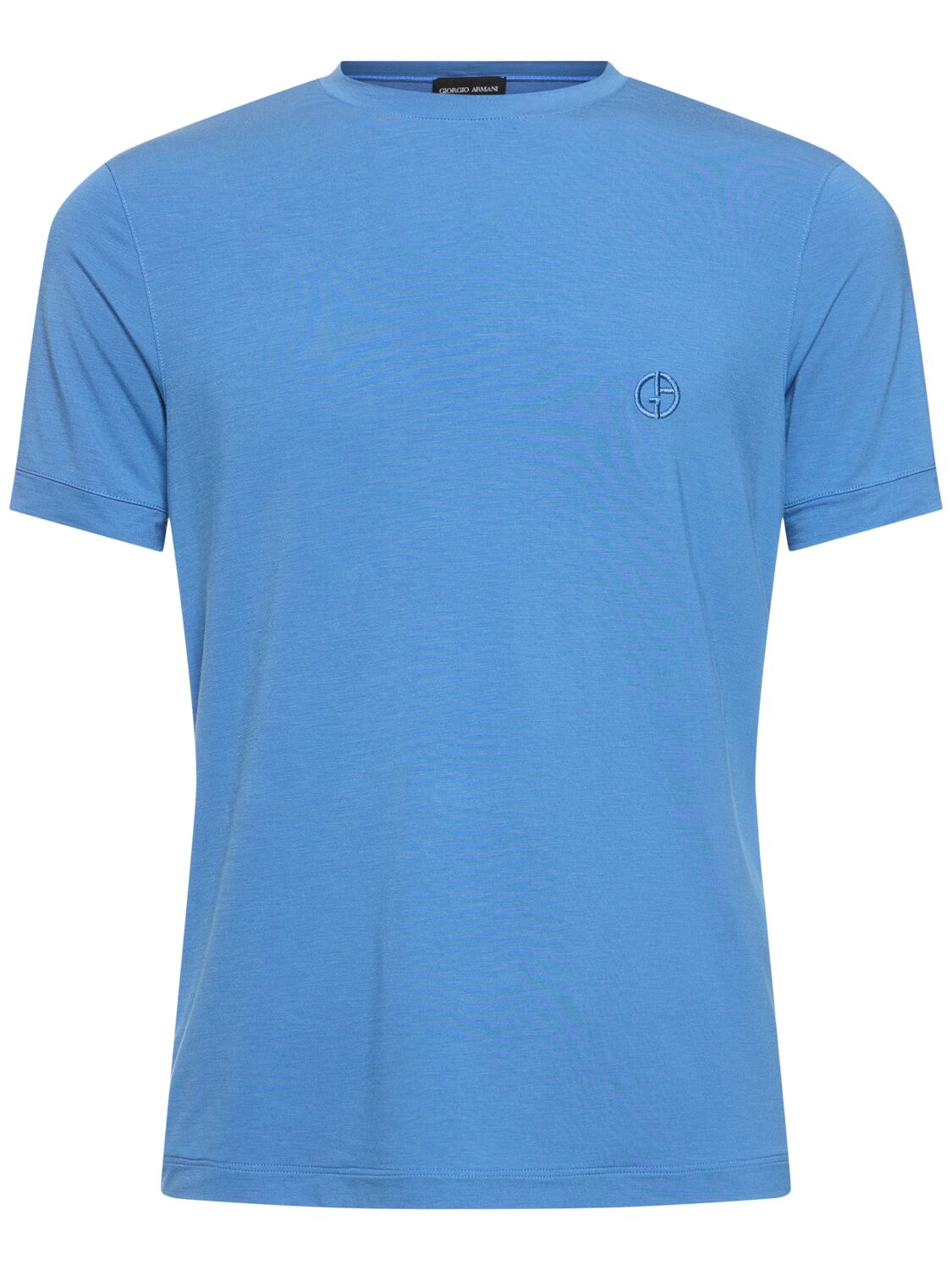 Hombre Camiseta De Jersey De Viscosa 46 - GIORGIO ARMANI - Modalova