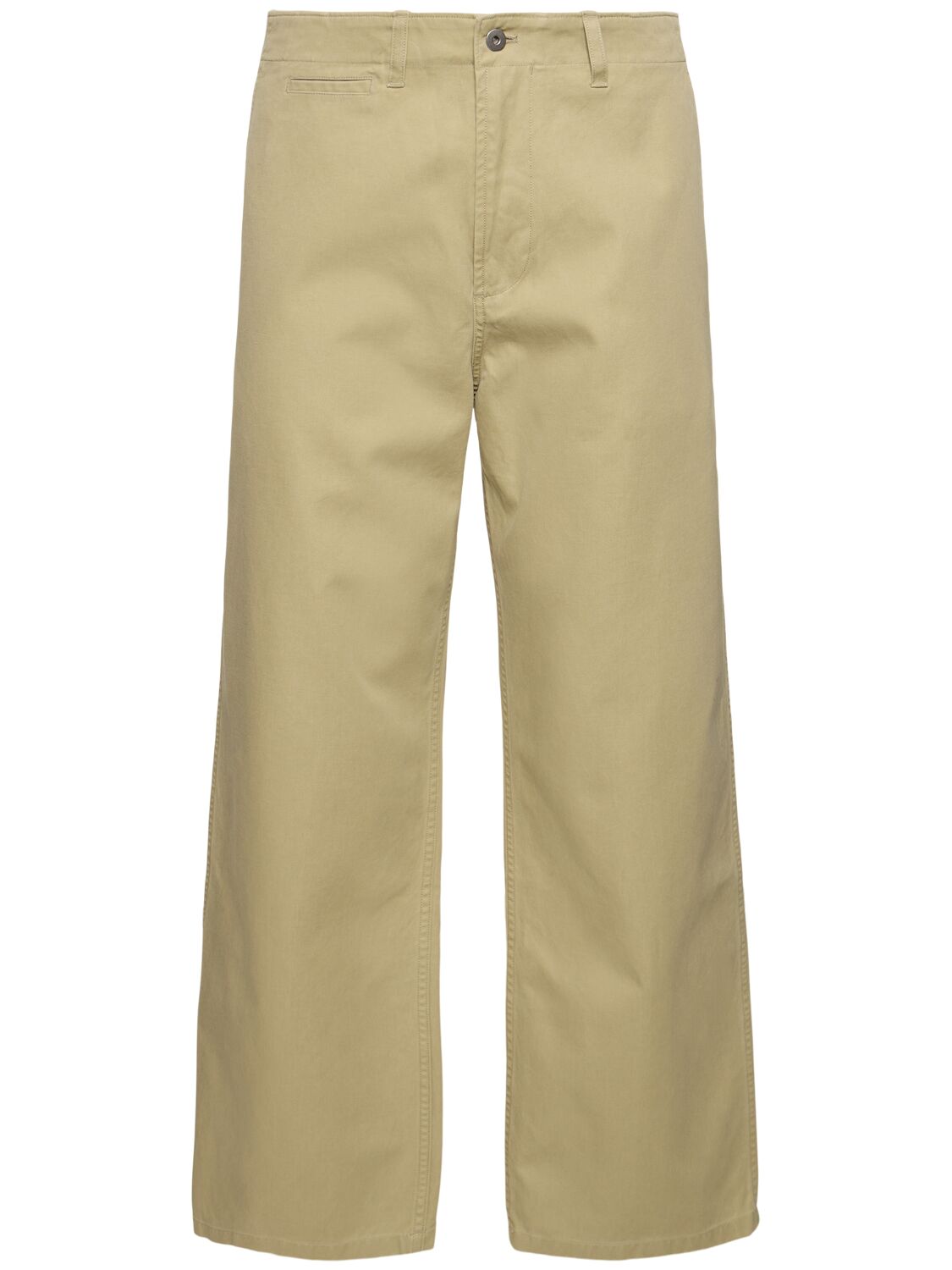 Pantaloni Chino In Cotone - BURBERRY - Modalova