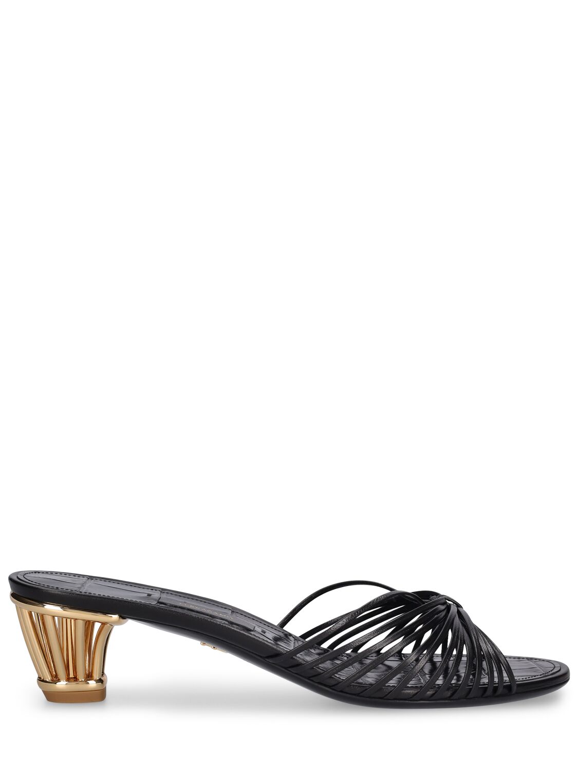 Mm Aryana Leather Mule Sandals - FERRAGAMO - Modalova