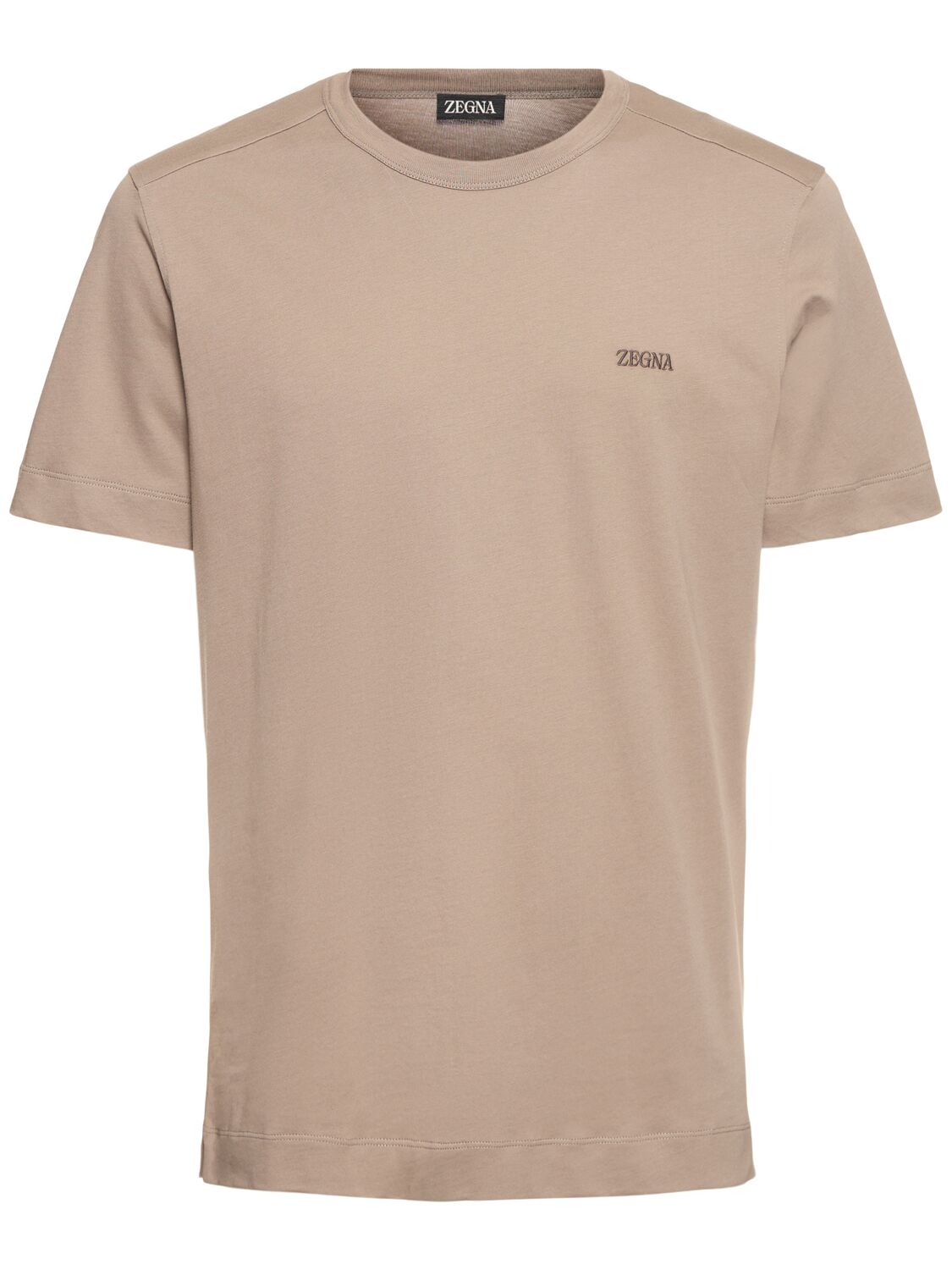 Hombre Camiseta De Algodón 46 - ZEGNA - Modalova