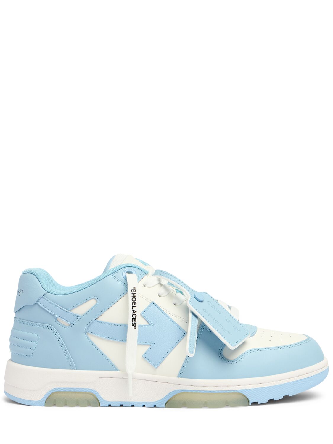 Out Of Office Leather Sneakers - OFF-WHITE - Modalova