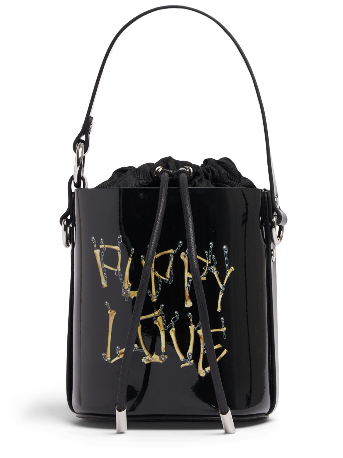 Daisy Drawstring Leather Bucket Bag - VIVIENNE WESTWOOD - Modalova