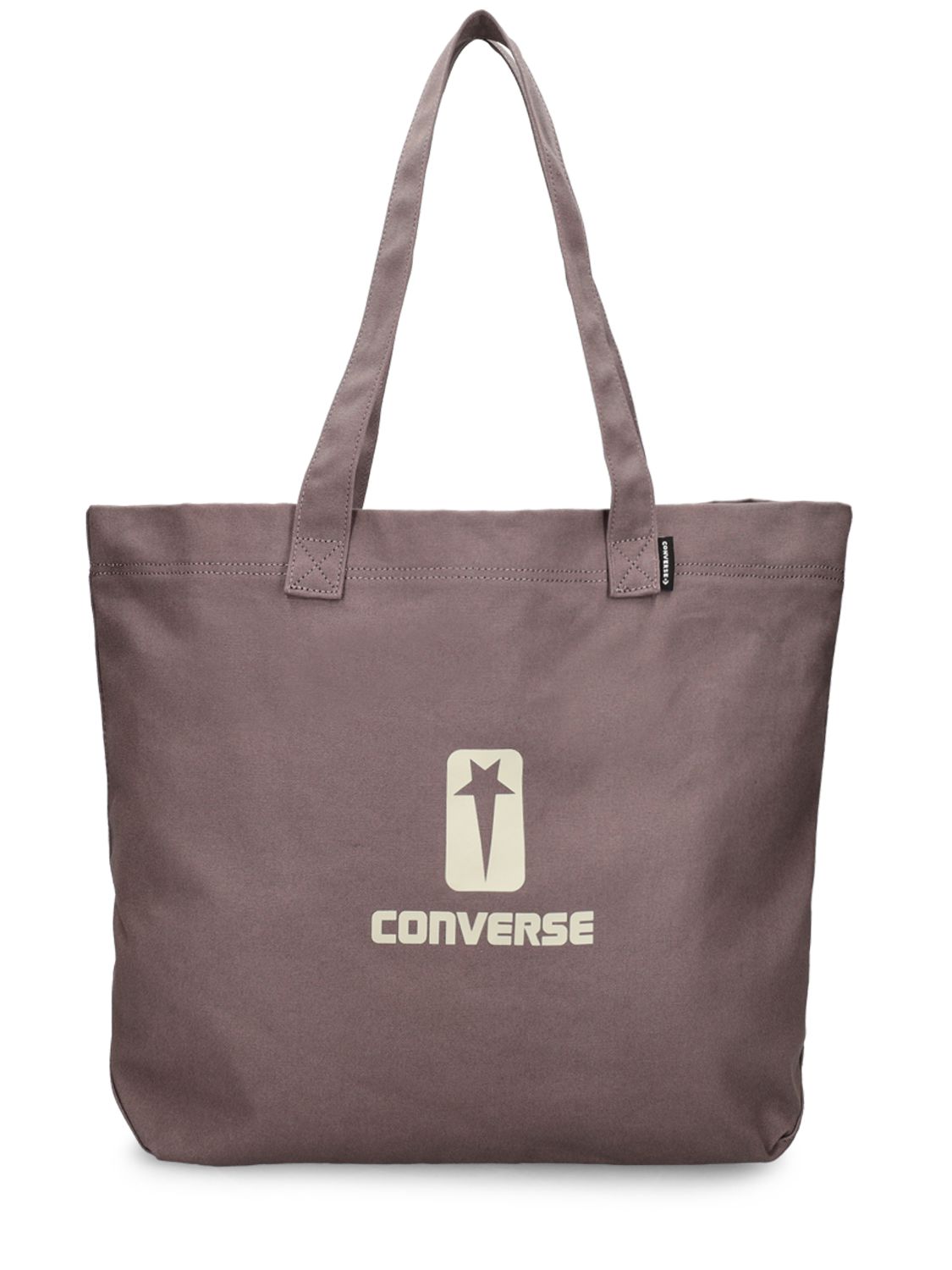 Converse Logo Cotton Tote Bag - DRKSHDW X CONVERSE - Modalova