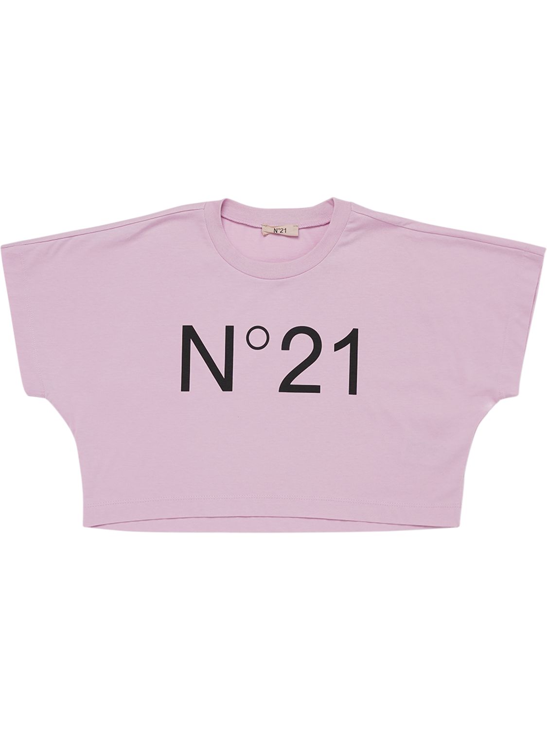 Niña Camiseta Corta De Jersey De Algodón Con Logo 8a - N°21 - Modalova