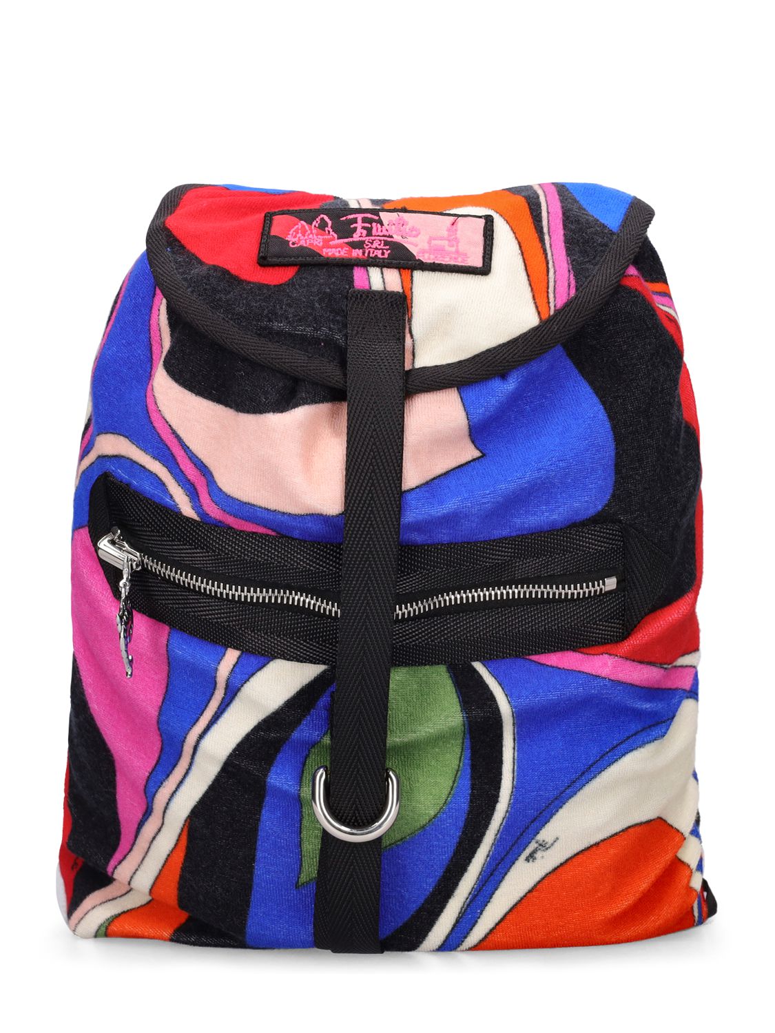 Cotton Terry Cloth Backpack - PUCCI - Modalova