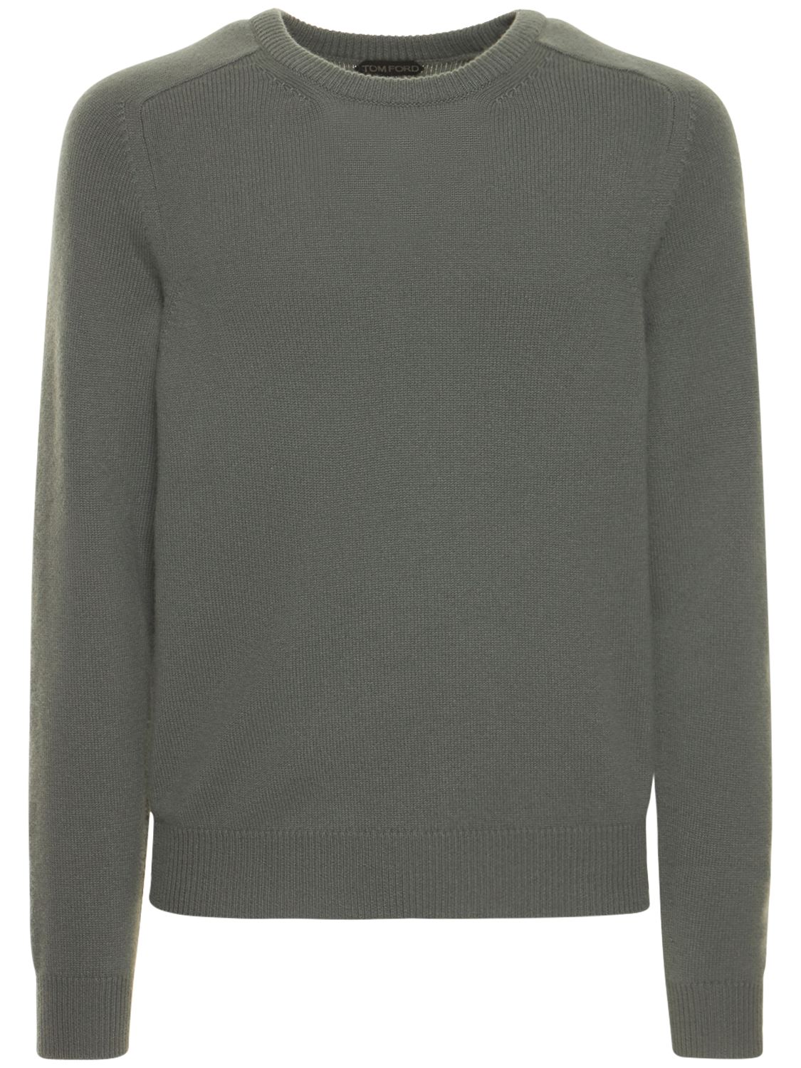 Cashmere L/s Crewneck Sweater - TOM FORD - Modalova