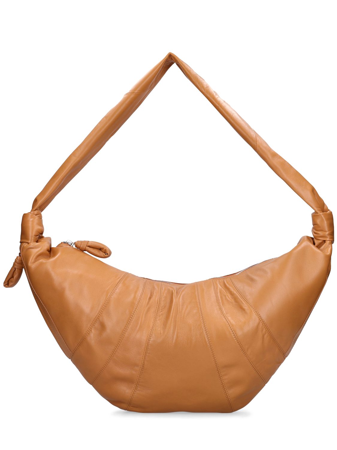 Large Croissant Leather Crossbody Bag - LEMAIRE - Modalova