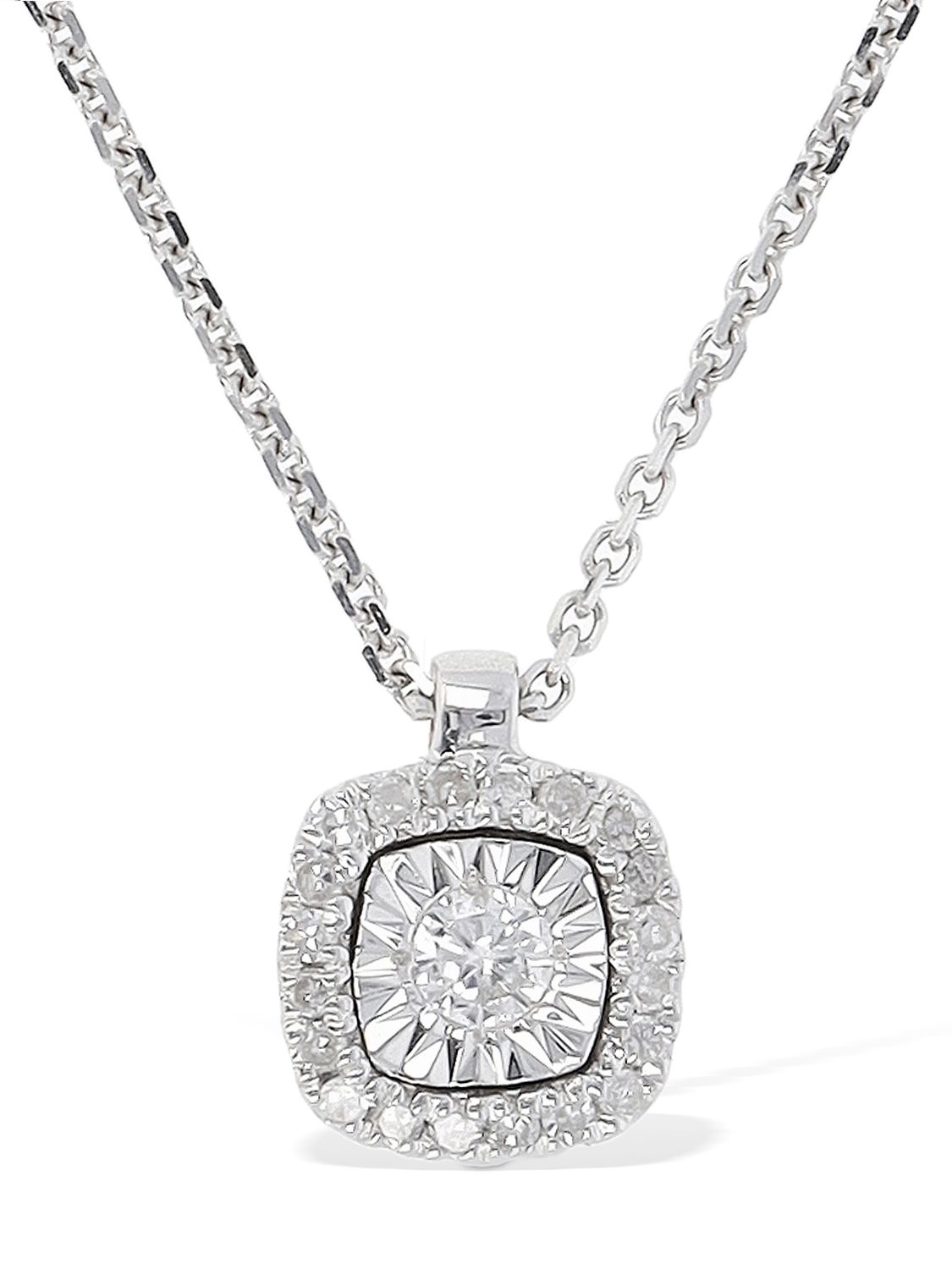 Halskette Aus 18kt Gold Mit Diamanten „rugiada“ - BLISS - Modalova