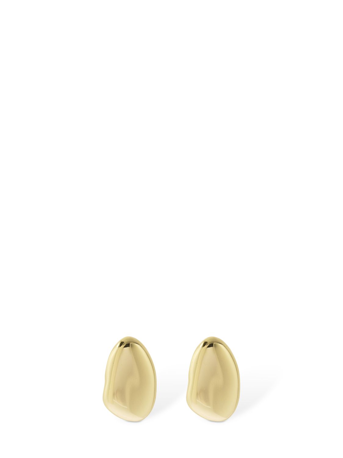 Lobo Medium Stone Stud Earrings - FEDERICA TOSI - Modalova