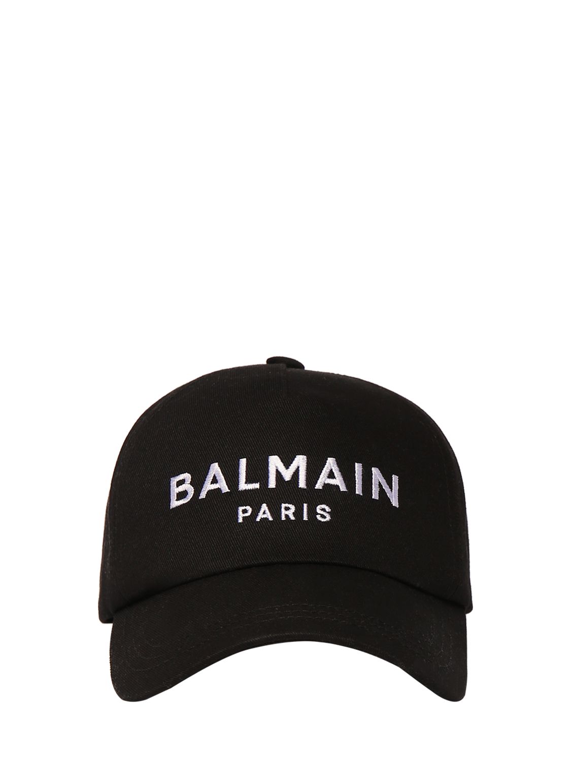 Baseballkappe Aus Baumwolle Mit Logo - BALMAIN - Modalova