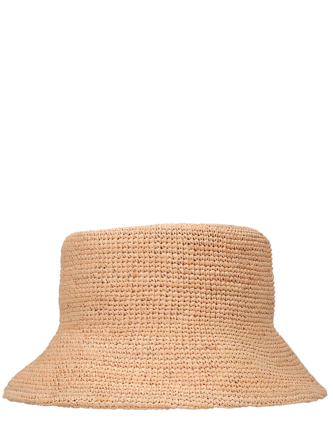 Inca Straw Raffia Bucket Hat - LACK OF COLOR - Modalova