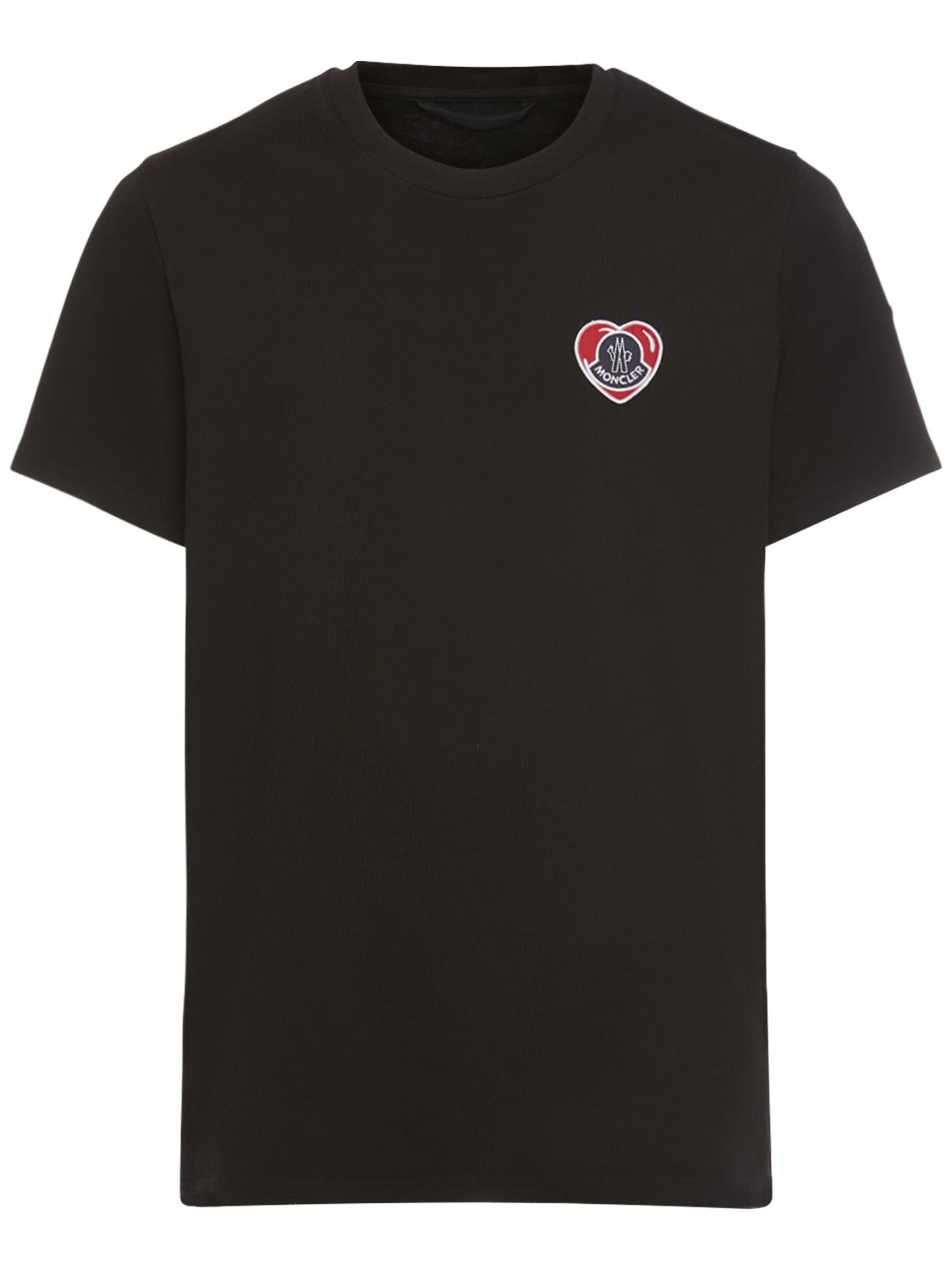 Hombre Camiseta De Jersey De Algodón Con Logo S - MONCLER - Modalova