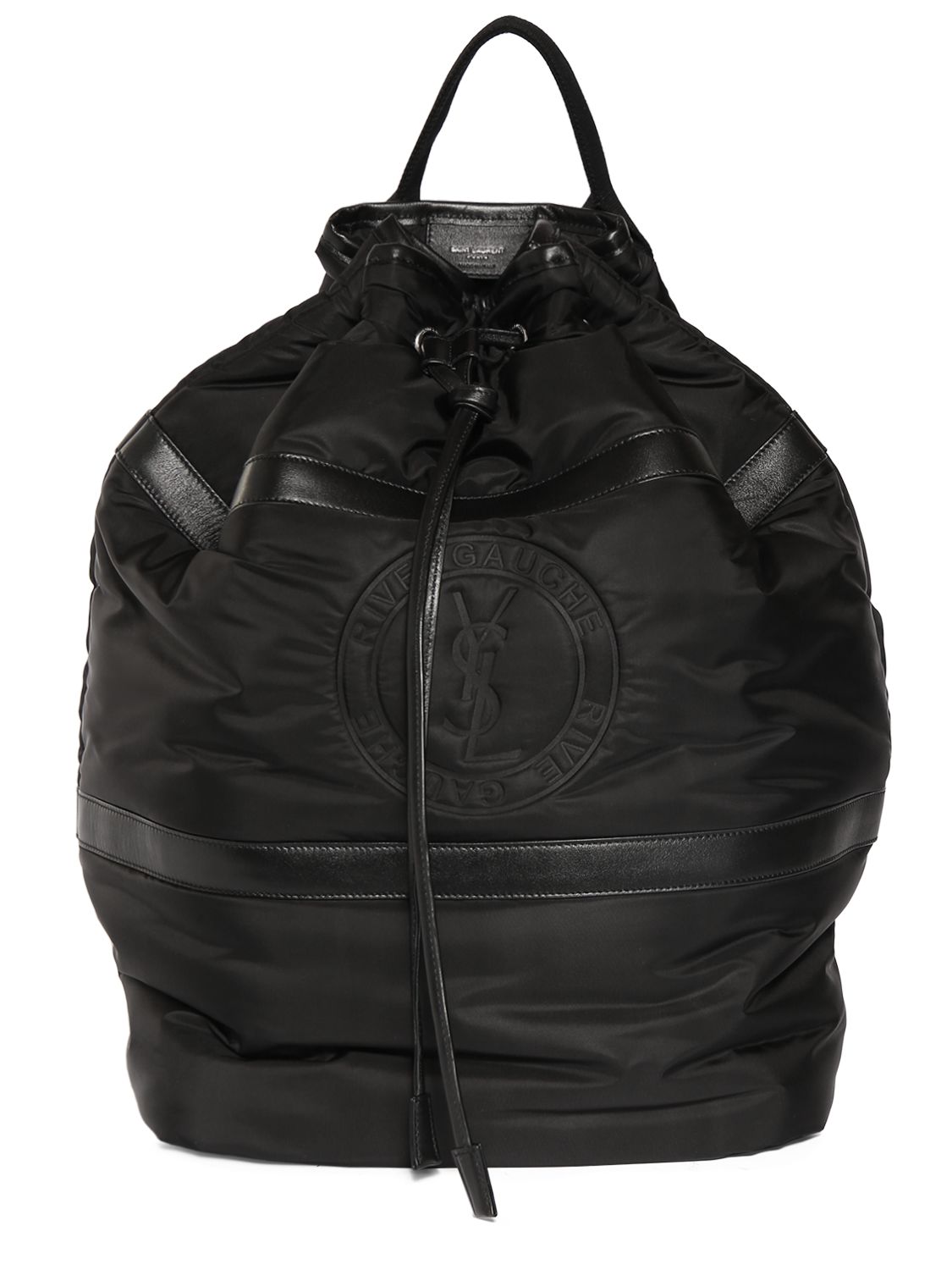 Rive Gauche Sling Tech & Leather Bag - SAINT LAURENT - Modalova