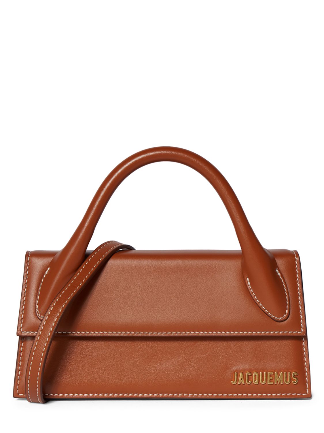 Le Chiquito Long Leather Top Handle Bag - JACQUEMUS - Modalova