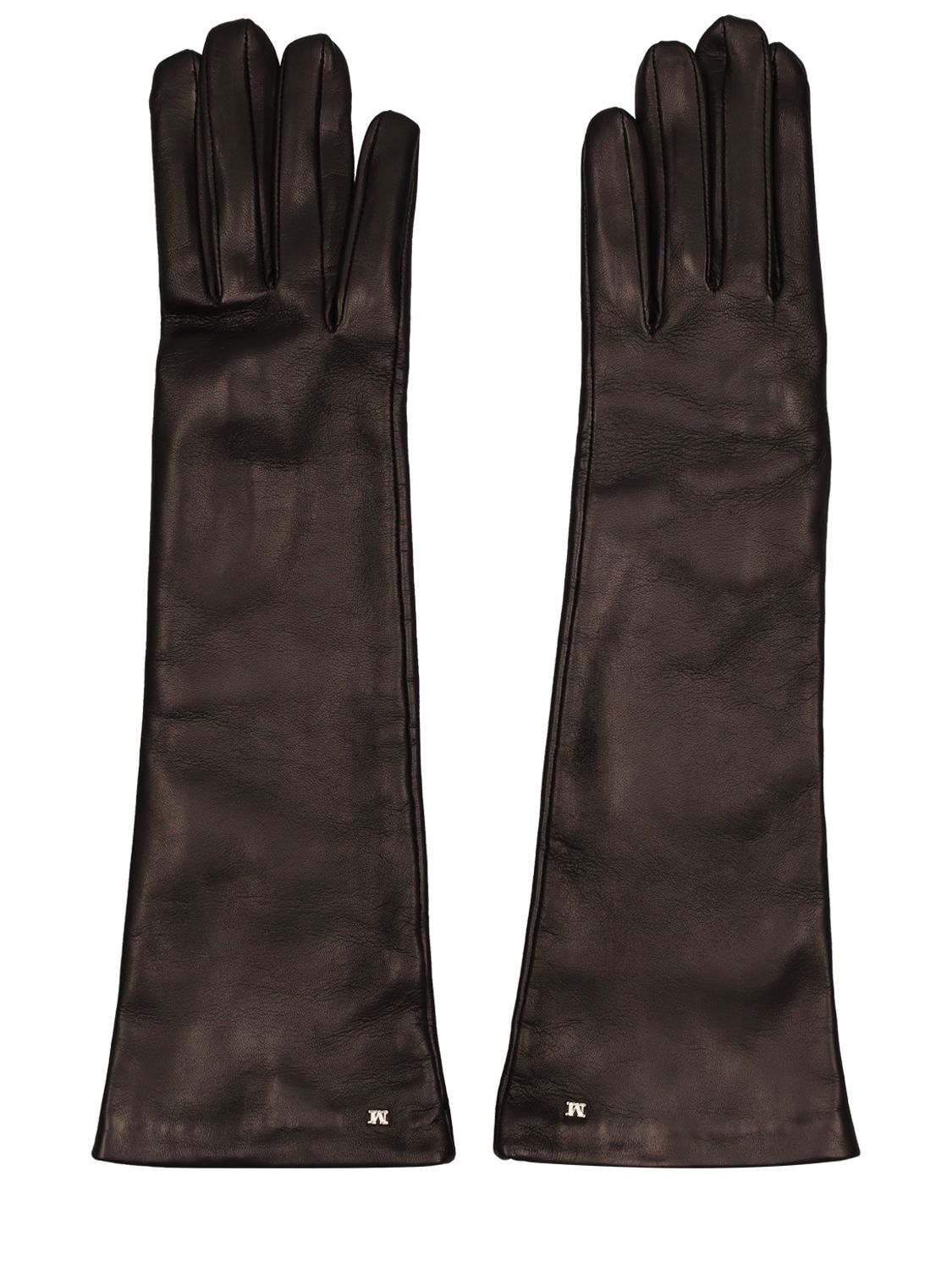 Afidee Smooth Leather Gloves - MAX MARA - Modalova