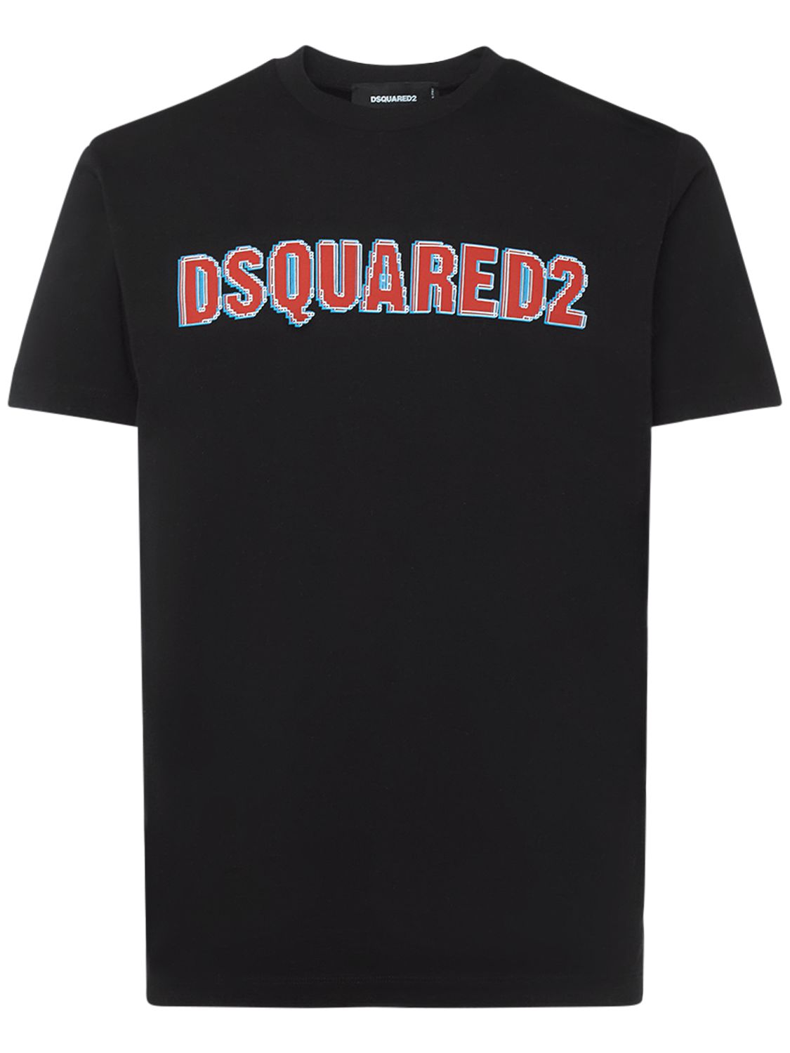 Hombre Camiseta De Jersey De Algodón Con Logo M - DSQUARED2 - Modalova