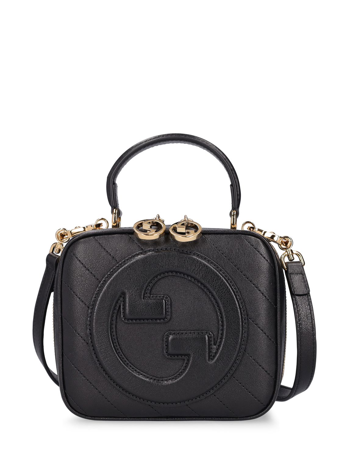 Blondie Leather Top Handle Bag - GUCCI - Modalova