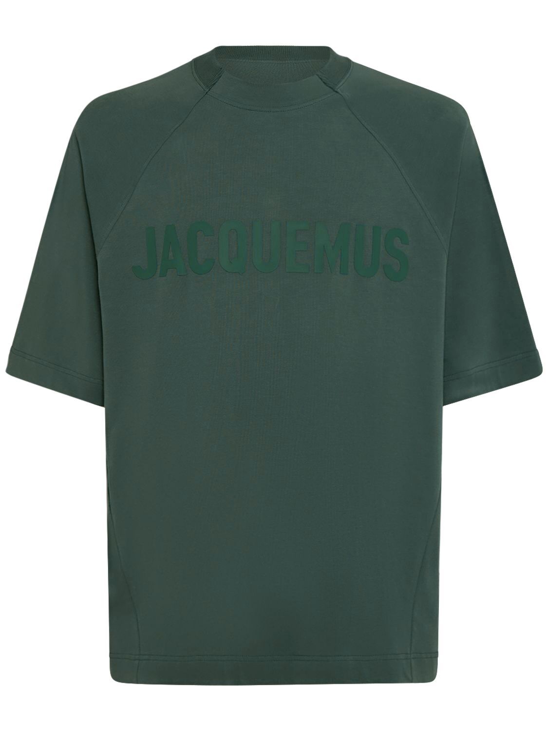 Le Tshirt Typo Cotton T-shirt - JACQUEMUS - Modalova