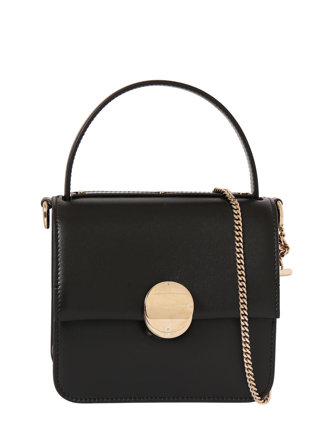 Penelope Leather Top Handle Bag - CHLOÉ - Modalova