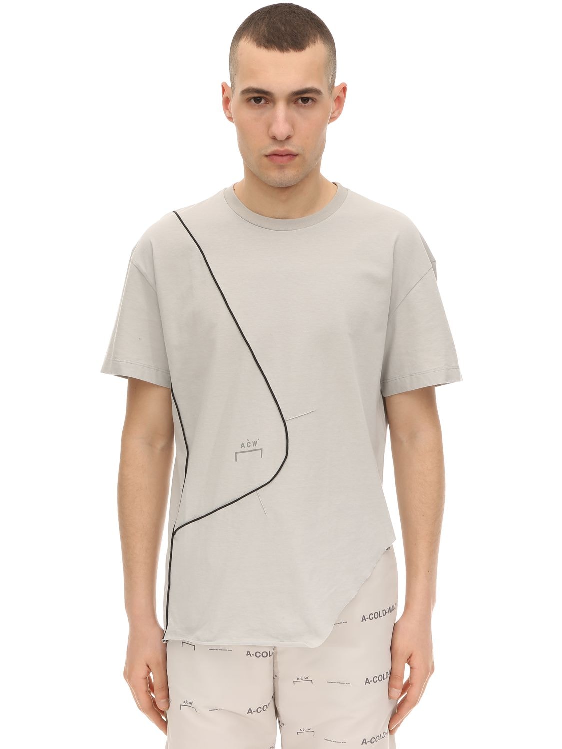 Hombre Camiseta De Algodón Jersey L - A-COLD-WALL* - Modalova