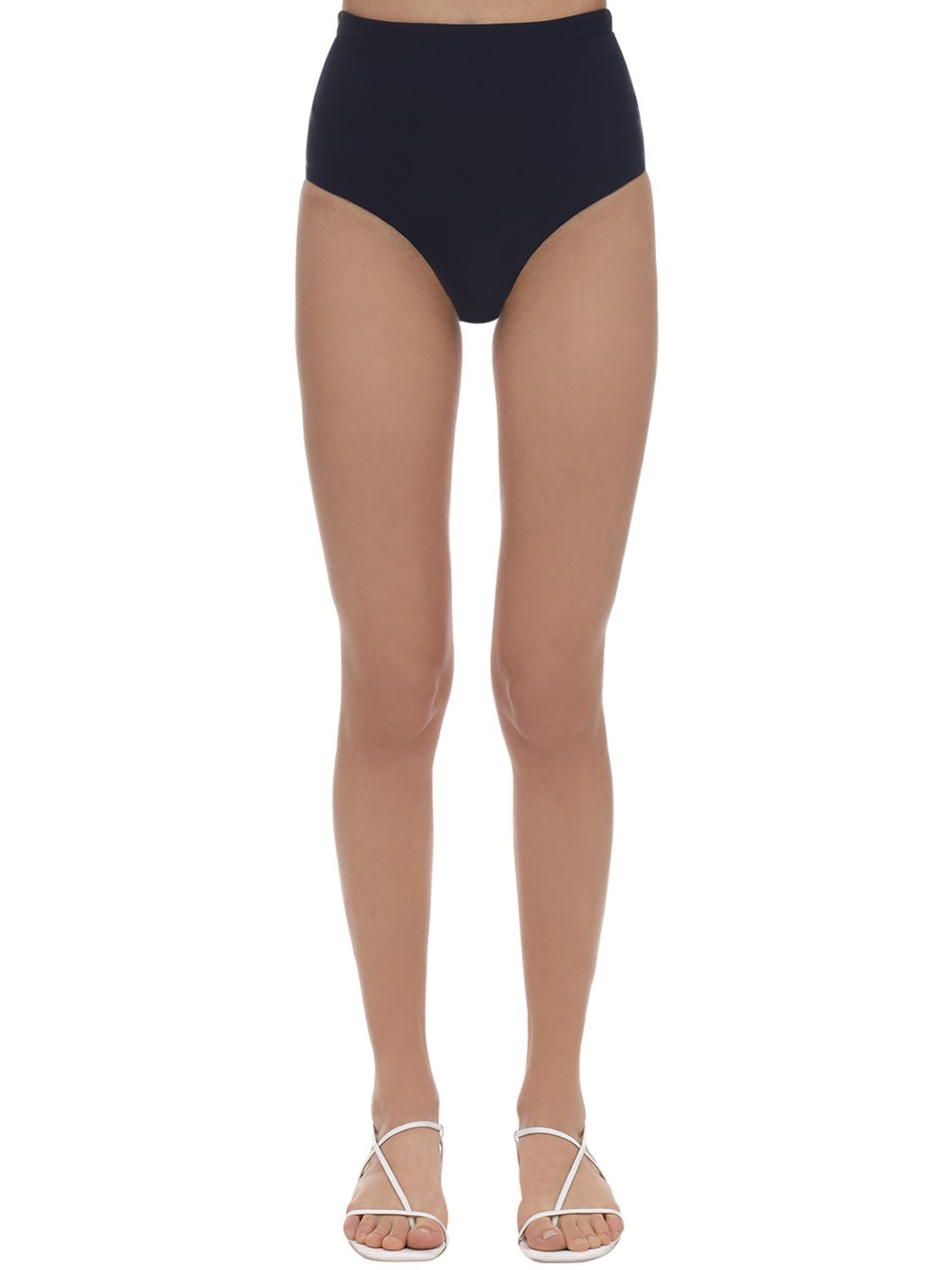 Mujer Slip Bikini "tatiana" Con Cintura Alta De Lycra 8 - BONDI BORN - Modalova