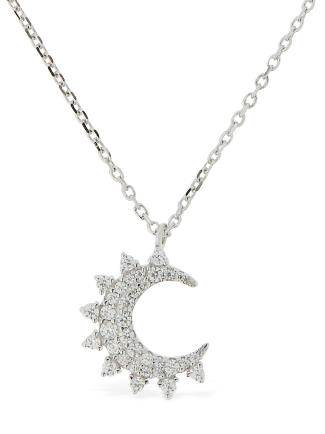 Handcrafted Moon Crystal Necklace - APM MONACO - Modalova
