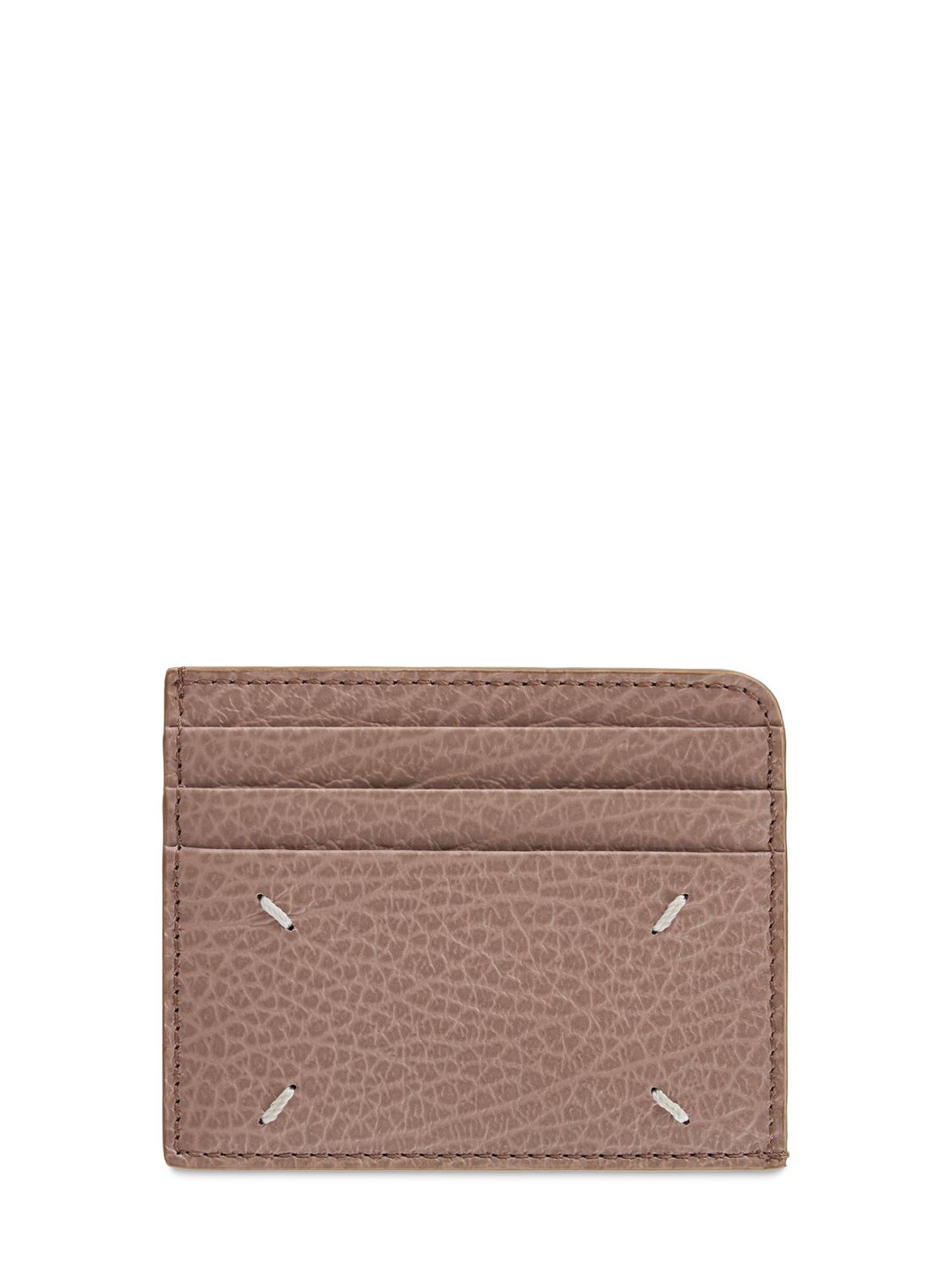Leather Card Holder - MAISON MARGIELA - Modalova