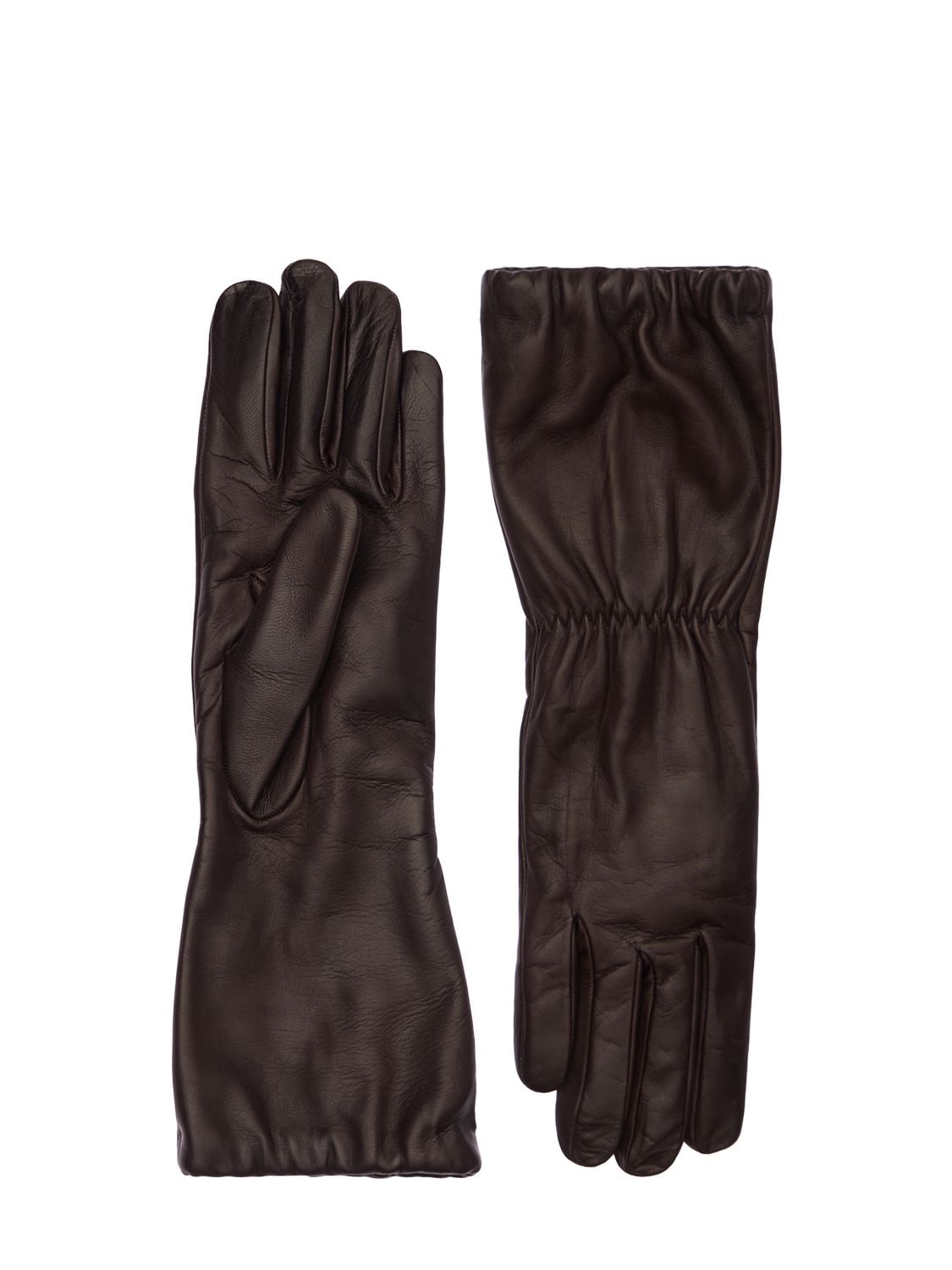 Soft Nappa Leather Gloves - BOTTEGA VENETA - Modalova