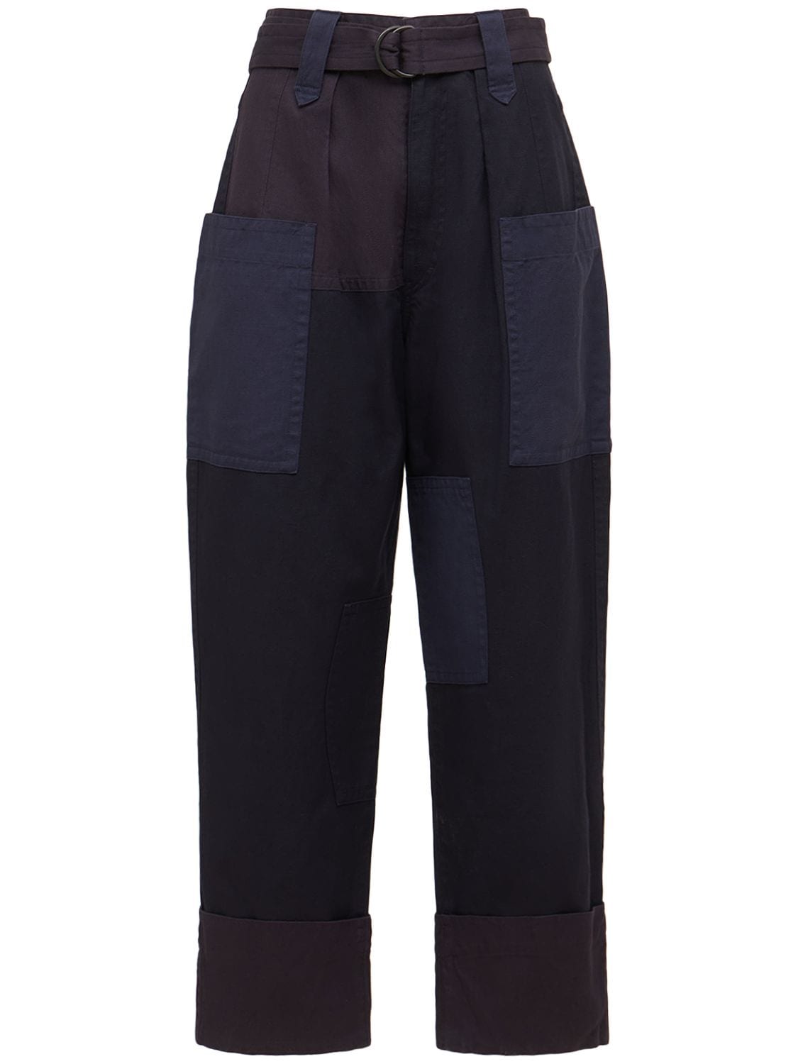 Keyega Cotton & Linen Straight Pants - ISABEL MARANT ÉTOILE - Modalova
