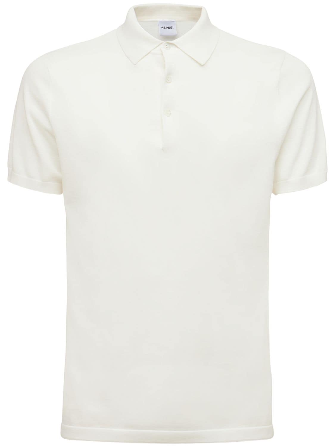 Cotton Polo Shirt - ASPESI - Modalova