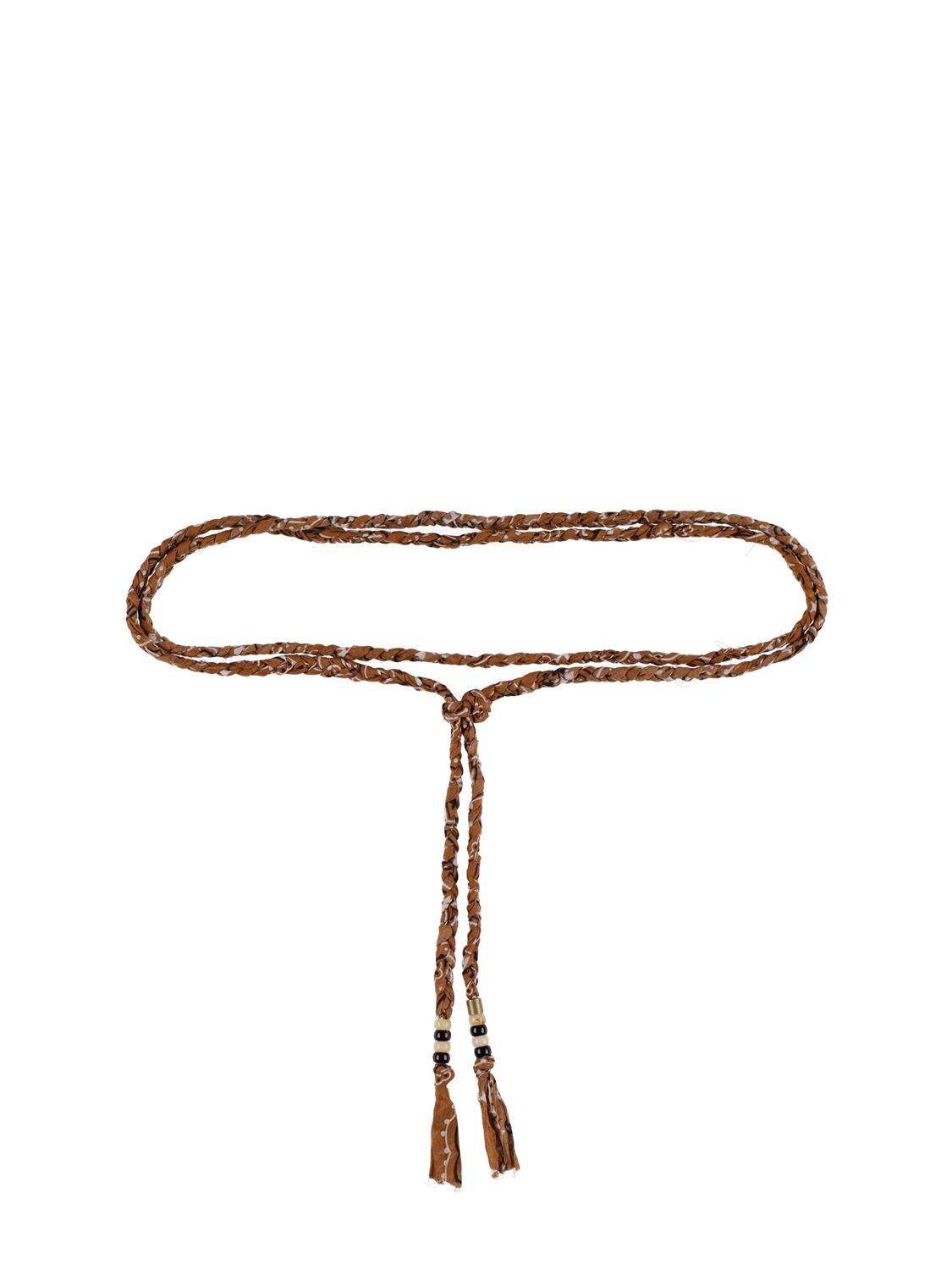 The Long Bandana Cotton Belt W/ Beads - ALANUI - Modalova