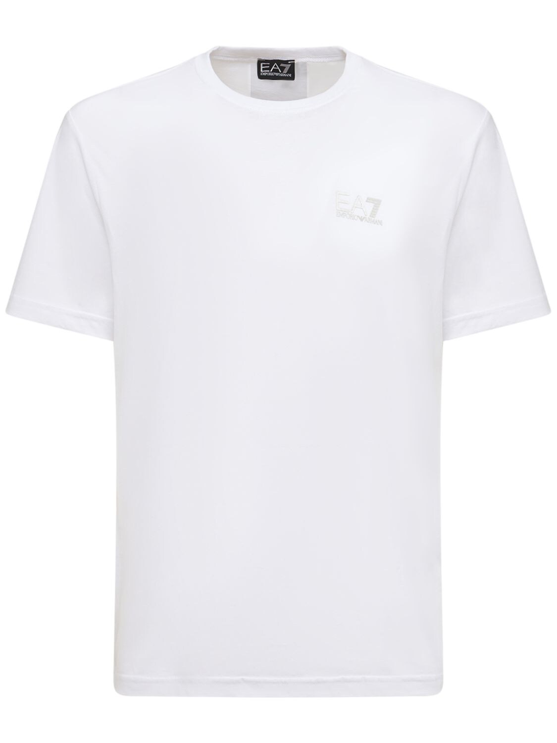 Hombre Camiseta De Algodón Jersey / Xxs - EA7 EMPORIO ARMANI - Modalova
