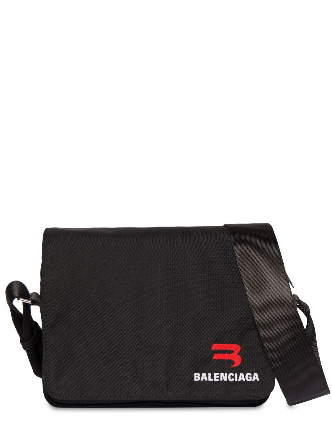 Explorer Embroidered Messenger Bag - BALENCIAGA - Modalova